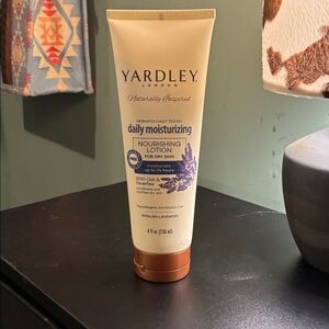 Yardley Nourishing Lotion - Cream with Purple Accents